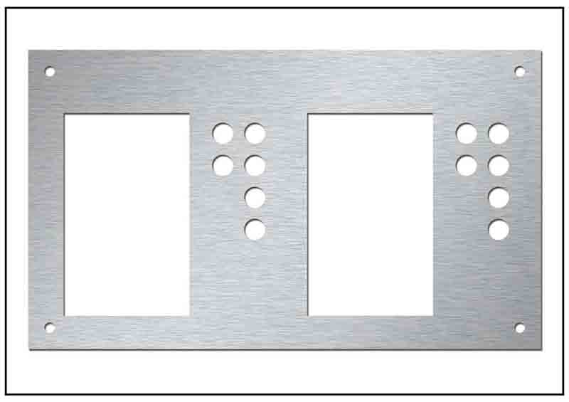 金屬定制面板銘牌標牌